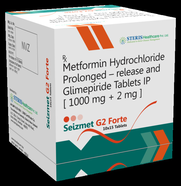 Seizmet G 2mg/1000mg Forte Tablet 15s