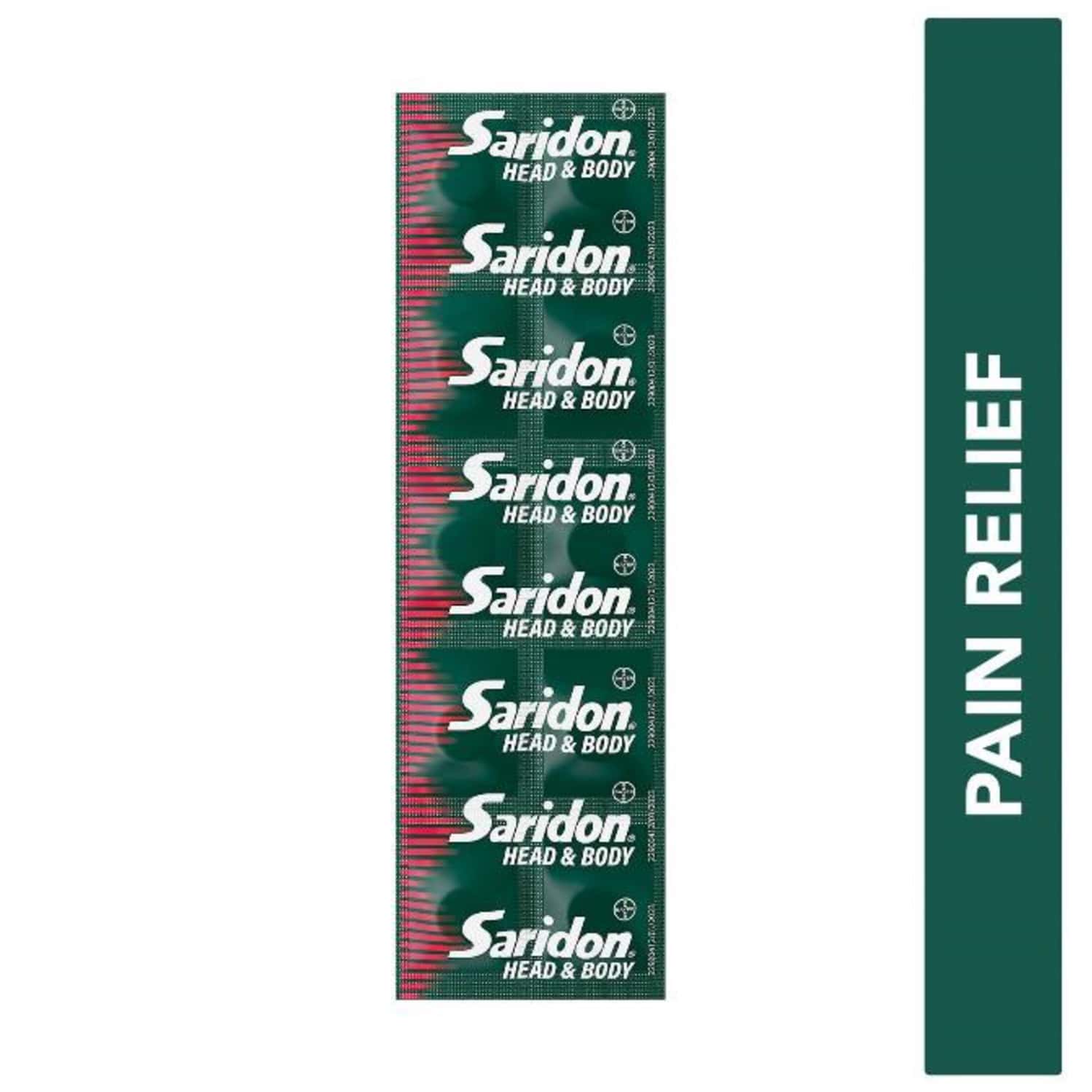 Saridon Head & Body Tablet 10s