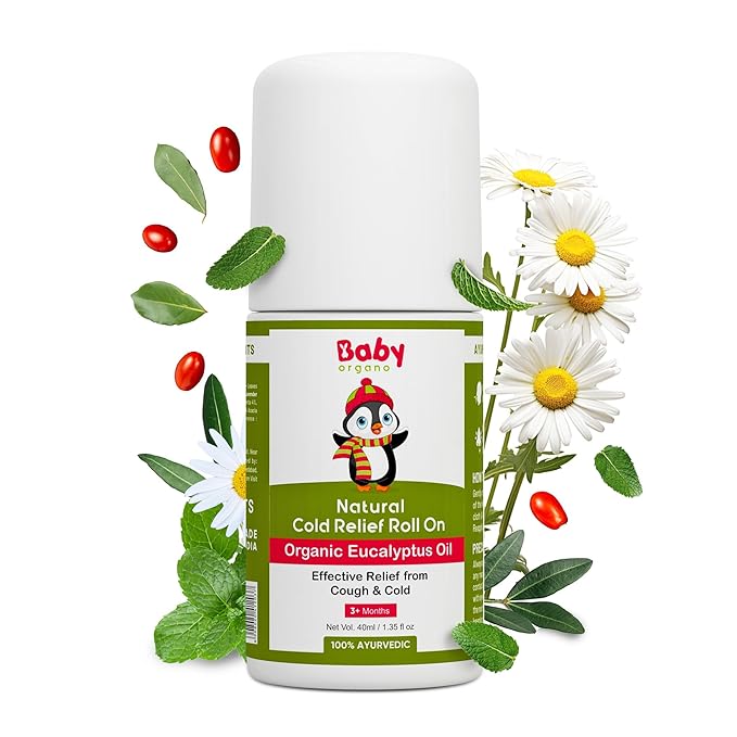 Baby Organo Natural Cold Relief Roll On 40ml