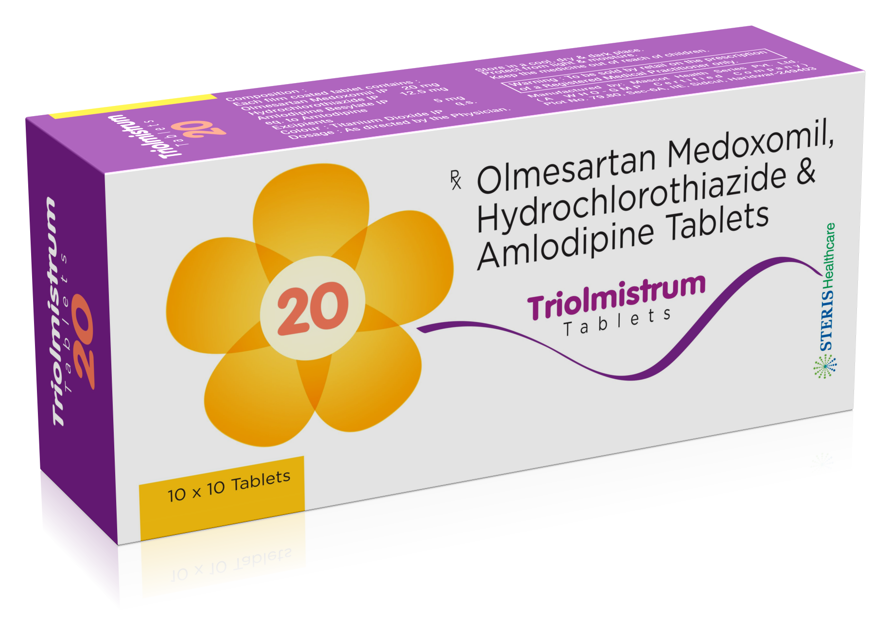Triolmistrum 20mg Tablet 10s