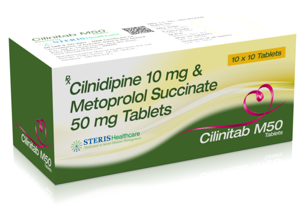 CILINITAB M 10MG/50MG TABLET 10S