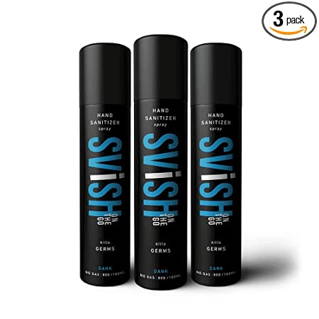 Svish On The Go Dank Hand Sanitizer Spray 100ml