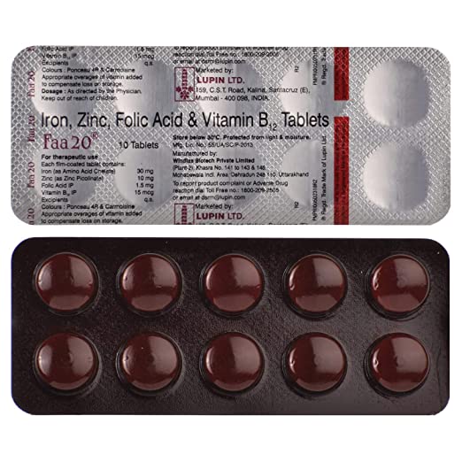 Faa 20 Tablet 15s