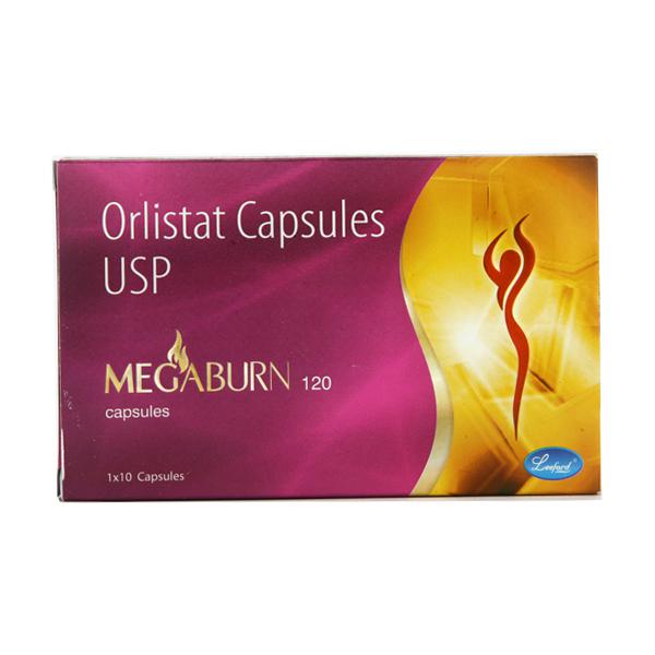 मेगाबर्न 120mg कैप्सूल 10s
