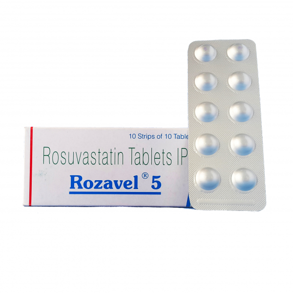 रोजावेल 5mg गोली 10s के बा