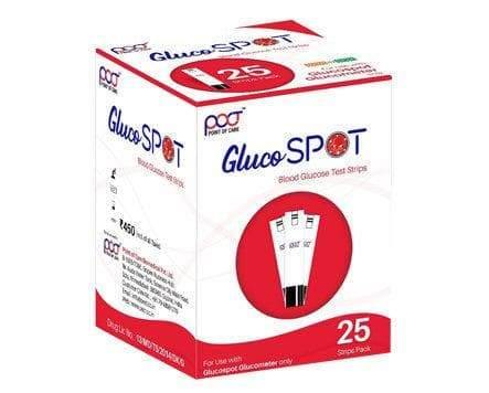 POCT Glucospot strips 25s