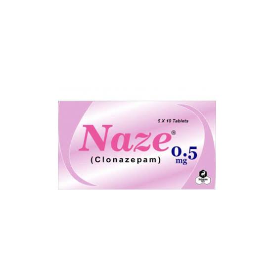 नाज़े 0.5mg गोली 10s के बा