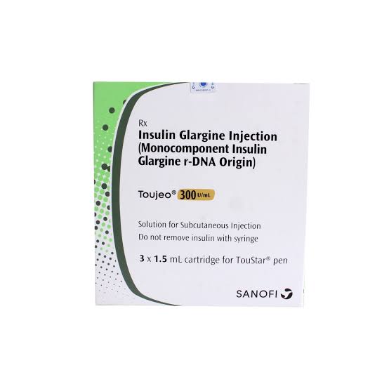 Toujeo 300U Cartridge 1.5ml