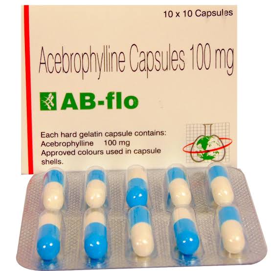 اے بی فلو 100 ملی گرام کیپسول 10 ایس