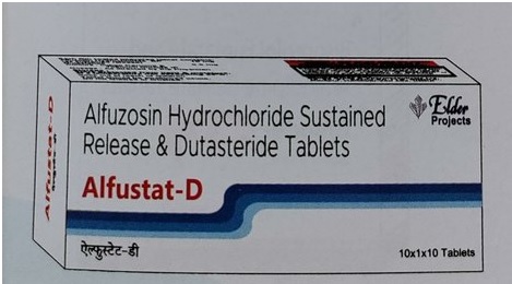 Alfustat-D 10mg/0.5mg Tablet