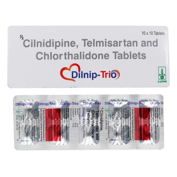Dilnip Trio 40mg/10mg/6.25mg Tablet 10s