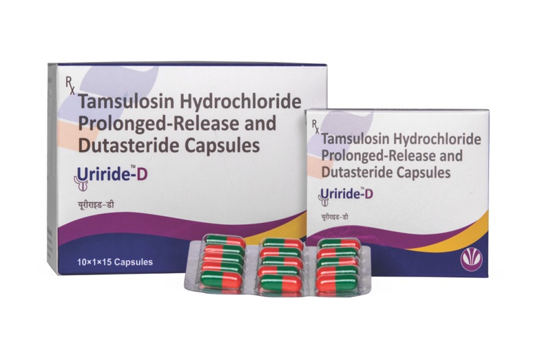 Uriride D 0.4mg/0.5mg Capsule 15s