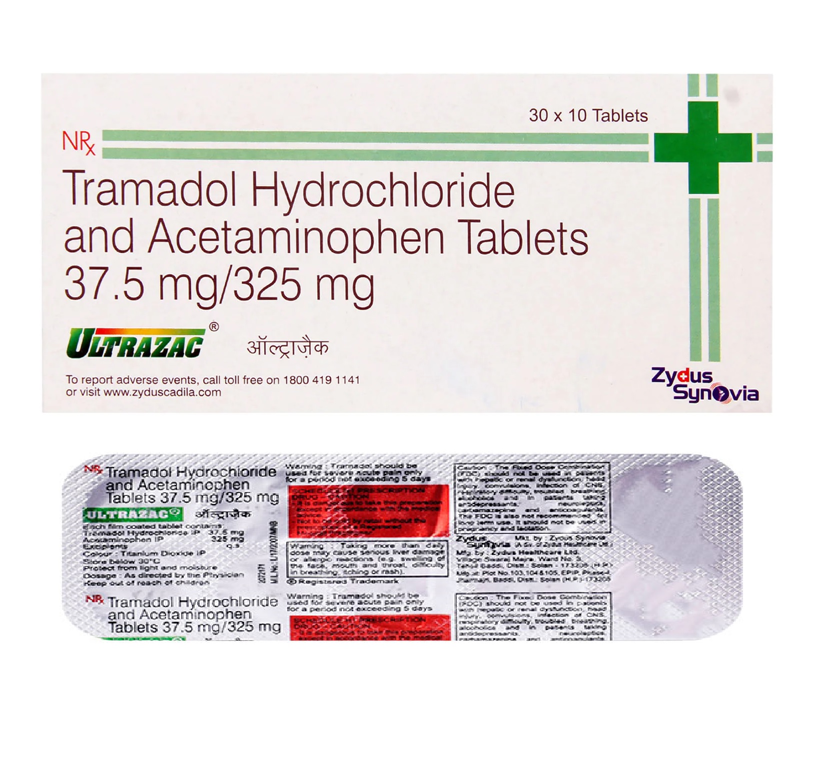 Ultrazac 325mg/37.5mg Tablet