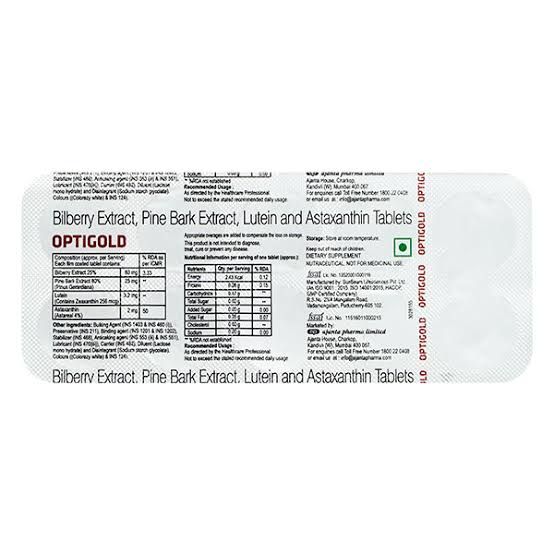 Optigold Tablet 10s