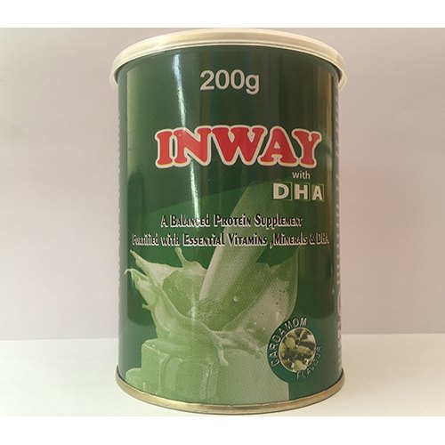 Inway With DHA 200gm protein (Chocolate) powder