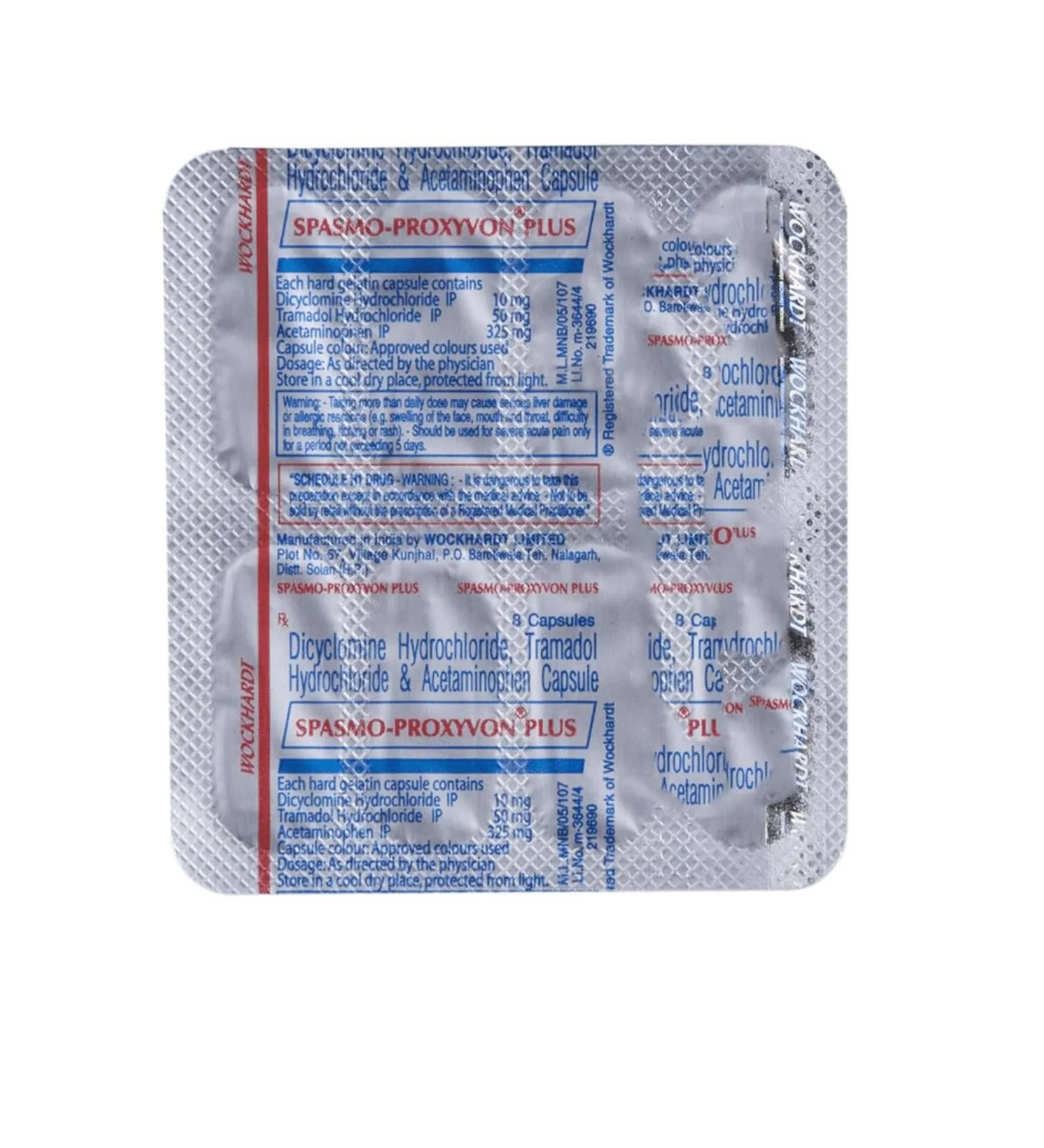 Spasmo-Proxyvon Plus Capsule 8s