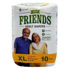 Friends Easy Adult Diaper XL 10s