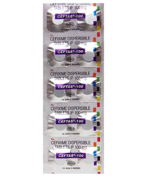 Ceftas 100mg Tablet