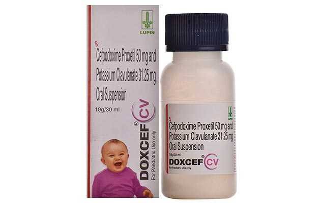 Doxcef CV 50mg/31.25mg Dry Syrup