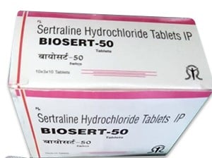 बायोसर्ट 50mg टैबलेट