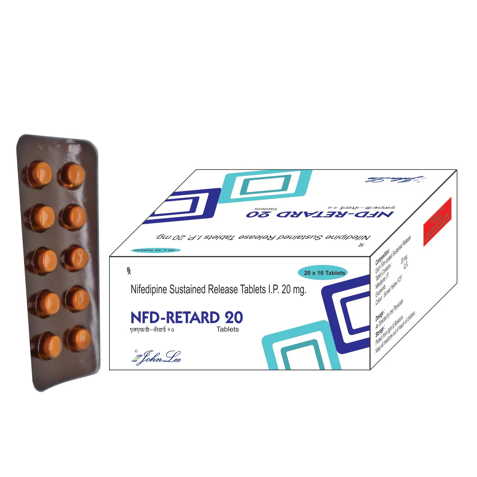 NFD Retard 20mg Tablet 10s