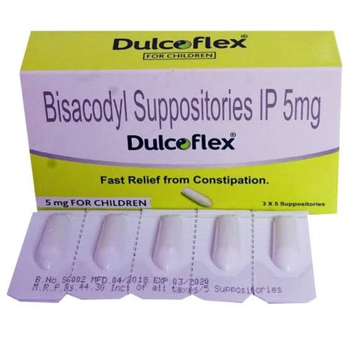 ڈلکوفلیکس 5mg بچوں کی سپوزٹری 5s