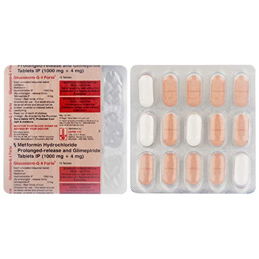Gluconorm-G 4 Forte Tablet PR 15s