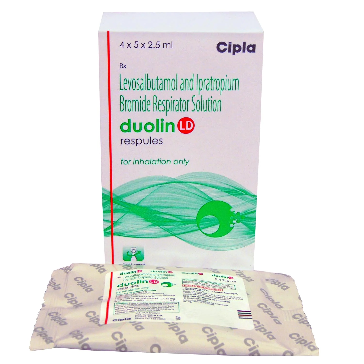Duolin LD Respules 2.5ml