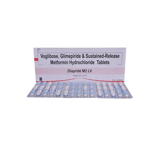 Diapride M LV 2mg/500mg/0.2mg Tablet SR 15s