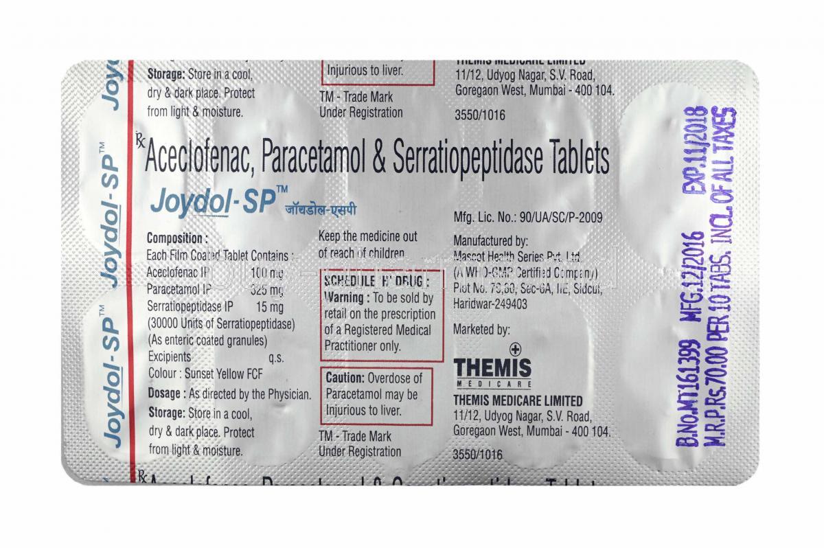 Joydol-SP Tablet 10s