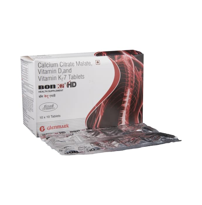 Bon K2 HD 250mg/400IU/50mcg Tablet