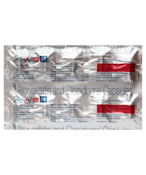 اسٹورواس CV 10mg/75mg کیپسول 10s