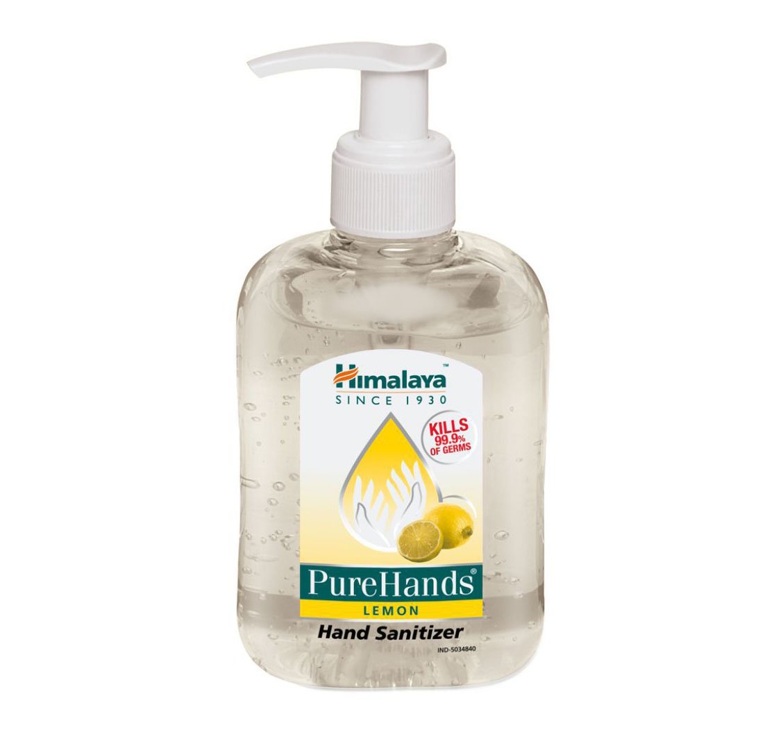 HIMALAYA WELLNESS PURE HANDS SANITIZER LEMON 500ml