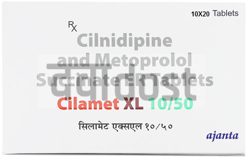 Cilamet XL 10mg/50mg Tablet ER 20s