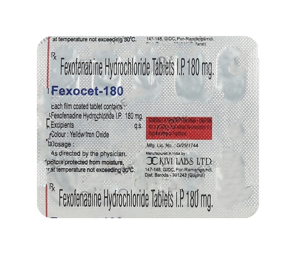 Fexocet 180mg Tablet