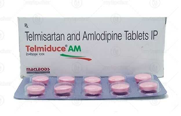 Telmiduce AM 40mg/5mg Tablet