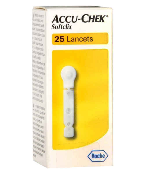 Accuchek Softclix Lancet 25s