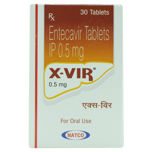 X Vir 0.5mg Tablet 30s