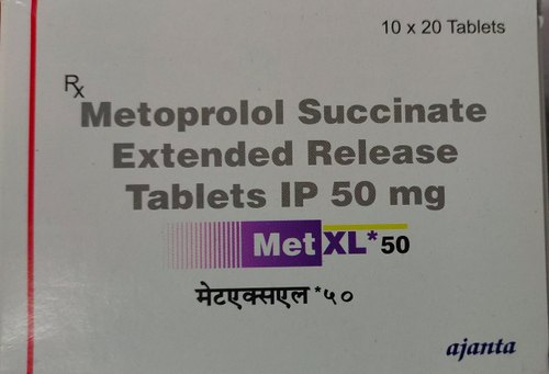 Met XL 50 mg Tablet ER 20s