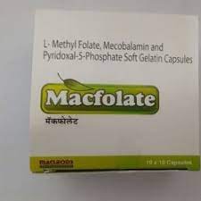 मैकफोलेट नरम जिलेटिन कैप्सूल 10s के बा