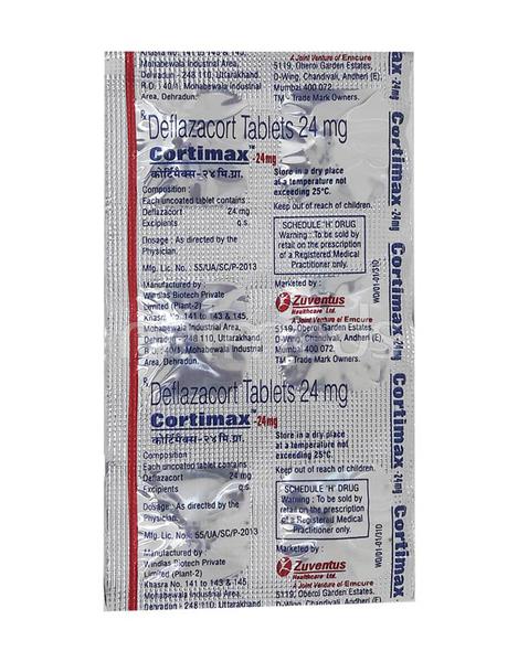 Cortimax 24mg Tablet 6s