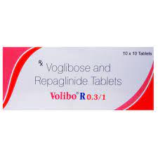 Volibo R 1mg/0.3mg Tablet 10s