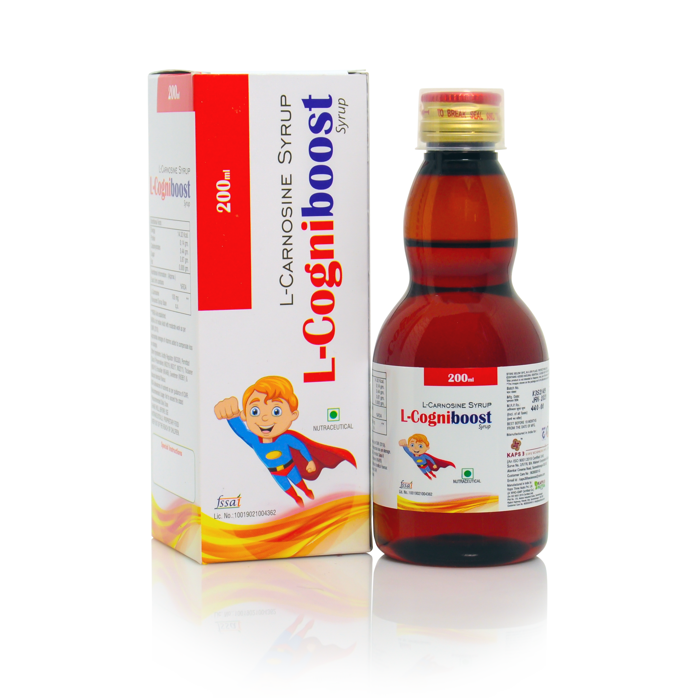 L cogniboost 200ml Syrup 1s