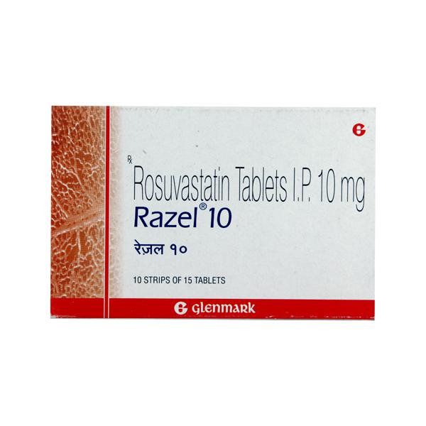 रेज़ेल 10एमजी टैबलेट 15एस