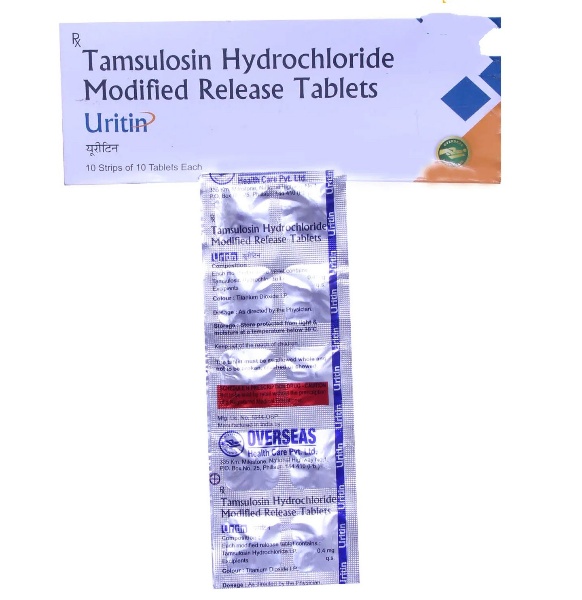 Uritin 0.4mg Tablet 10s
