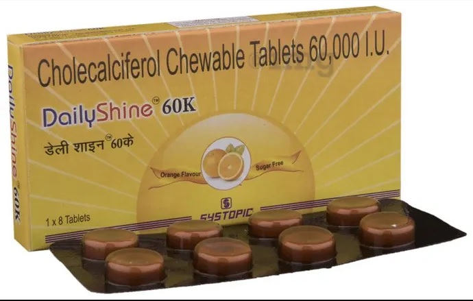 Dailyshine 60K Tablet 8s