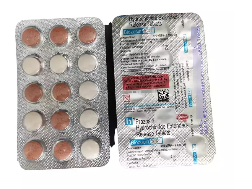 بایوزوسن 5mg ٹیبلٹ XL 15s