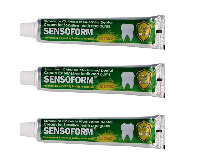Sensoform 10%w/w Toothpaste 100gm