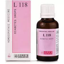 लॉर्ड्स एल 118 मधुमेह ड्रॉप 30ml