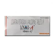 लोसर ए 50mg/5mg गोली 15s के बा